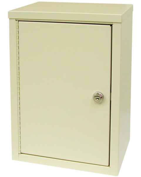 Medium Economy Narcotic Cabinet, Double Door, Double Lock - 15" H x 11" W x 8" D