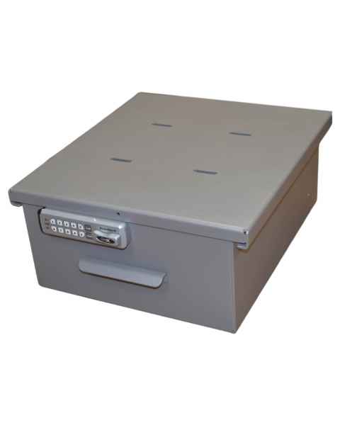 Model 183036 (E-Lock) and 183036AT (Audit Trail E-Lock) Omni Large Aluminum Refrigerator Lock Box