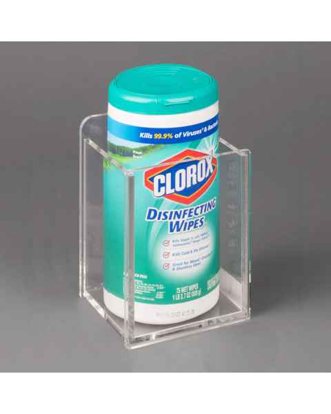 Poltex 1WIPTUB4-5-W Wipe Tub Holder, 1 Pocket (Wipe Tub is Not Included)