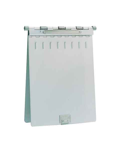 OmniMed 201101 Covered Aluminum Clipboard - Front View