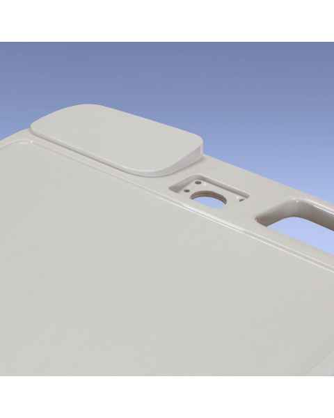 Capsa Healthcare 207067 Left Blank Cover Plate for SlimCart Mobile Carts