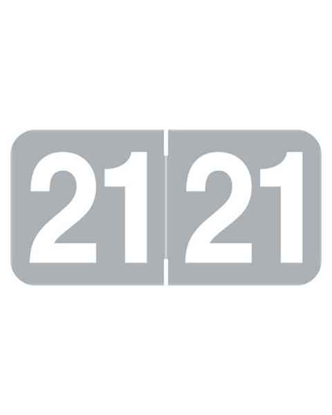 2021 Year Labels - Ames Compatible - Size 3/4