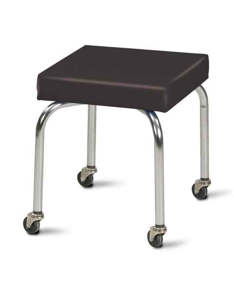 Clinton 2111 Physical Therapy Scooter Stool - Black