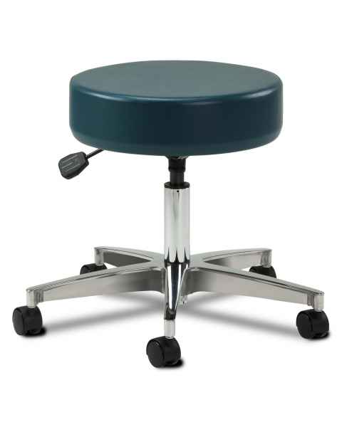 Clinton Model 2155 5-Leg Pneumatic Stool With 23" Cast Aluminum Base