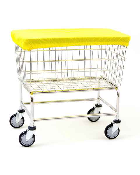 R&B Wire 231Y Nylon Cover Cap for F Wire Basket - Yellow (Laundry Cart is Sold Separately)