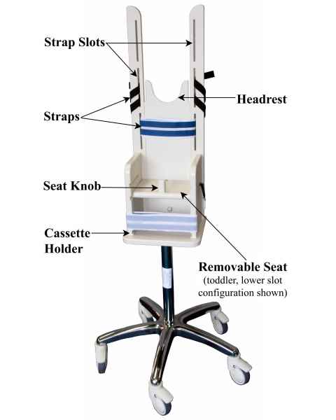 Pedia-Poser Pediatric X-Ray Positioning Chair