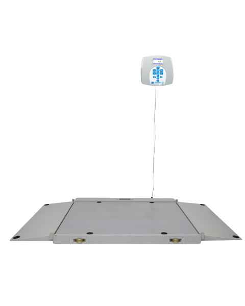 Health o Meter 2700 Series Digital Wheelchair Dual Ramp Scale with Extra Large Platform and Remote Display