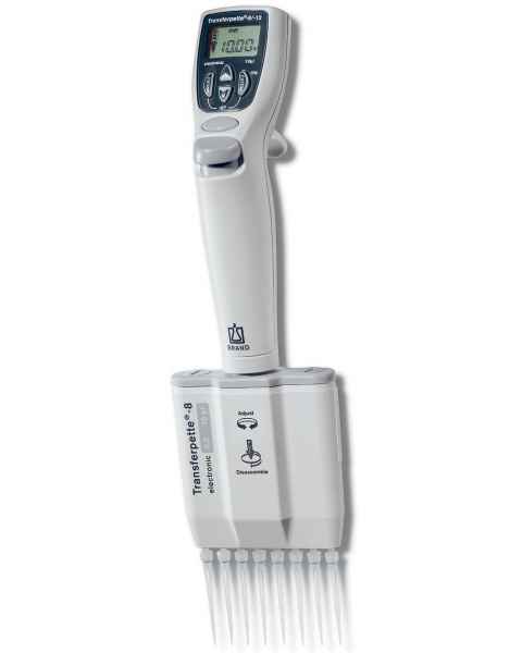BrandTech Transferpette Electronic 8-Channel Pipettes 