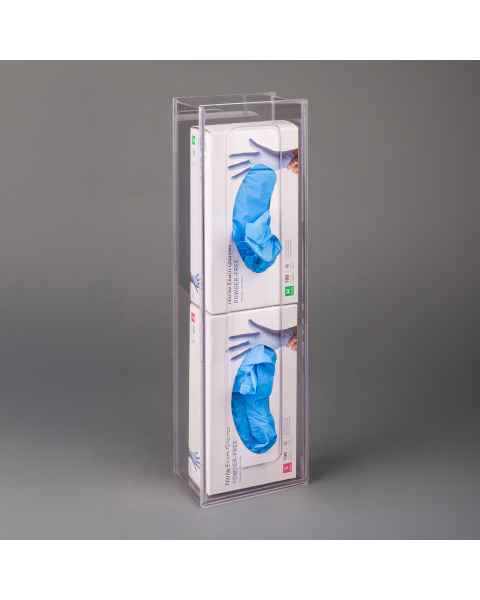 Poltex 2GBNARRO Narrow Glove Box Holder, 2 Box Capacity (Glove Boxes and Gloves are Not Included)