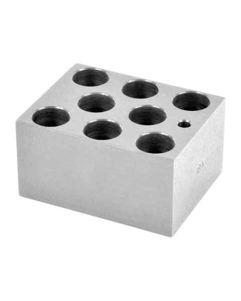 OHAUS 30400154 Single Module Block for HB Series Dry Block Heaters - 8 x 20 mm Test Tubes