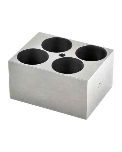 OHAUS 30400167 Single Module Block for HB Series Dry Block Heaters - 4 x 35 mm Test Tubes