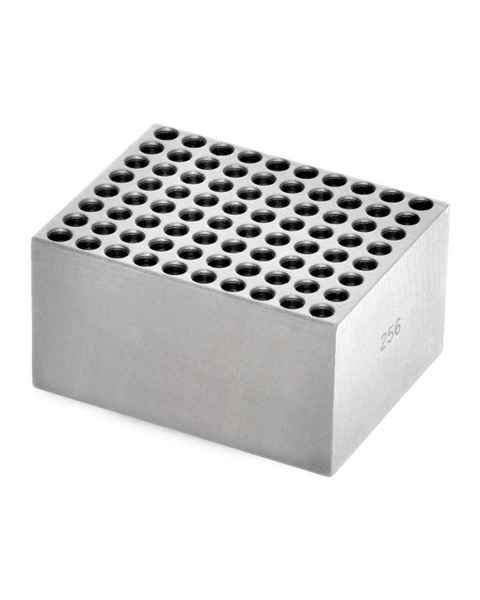 OHAUS 30400169 Single Module Block for HB Series Dry Block Heaters - 10 x 8 PCR Tube Strips (80 x 0.2 mL Tubes)