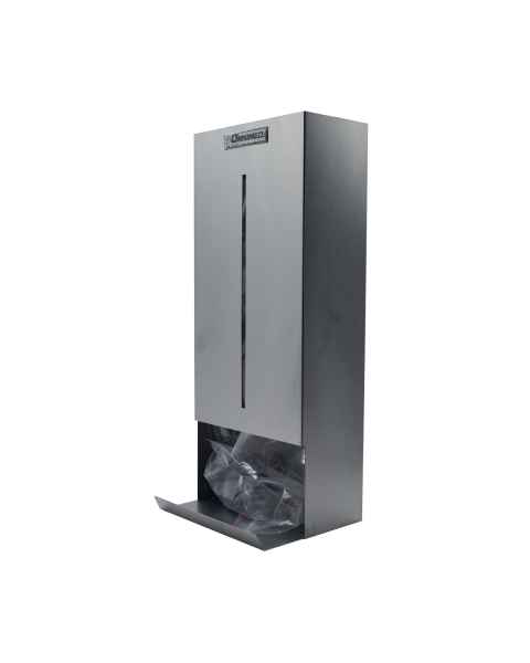 OmniMed 304035 Stainless Steel Wall Mounted Safety Glasses Dispenser (The Safety Glasses are Not Included)