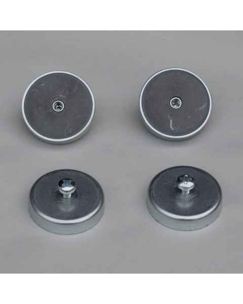 OmniMed 305200 Set of 4 Mounting Magnets for 0.0" - 0.10" Material