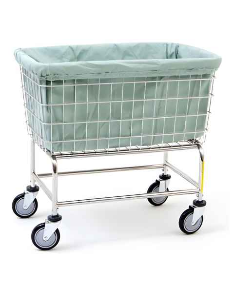 R&B Wire 342G Nylon Liner for H Wire Basket - Green (Laundry Cart is Sold Separately)