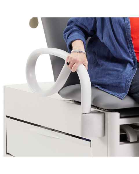 Brewer Optional Patient Assist Handle for Access® 1000 Medical Exam Table, Factory Installed (Exam Table is Sold Separately)