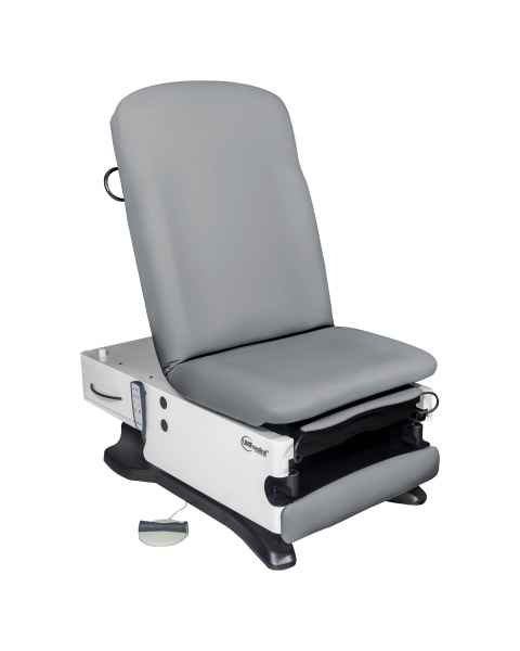 Model 4070-650-200 Power200 Power Exam Table with Power Hi-Low, Manual Back, Foot Control, and Programmable Hand Control - Morning Fog