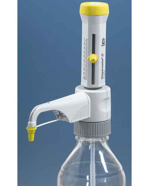 BrandTech Dispensette S Organic Bottletop Dispenser - Analog Adjustable with Standard Valve