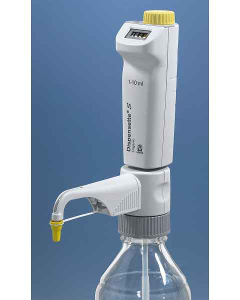 Dispensette S Organic Bottletop Dispenser - Digital Adjustable with Standard Valve - Easy Calabration