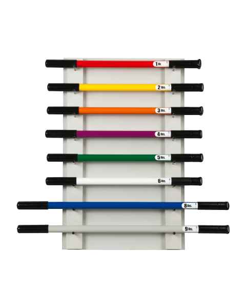 Clinton 4716 Wall Weight Bar Rac (Weight Bars are Not Included)