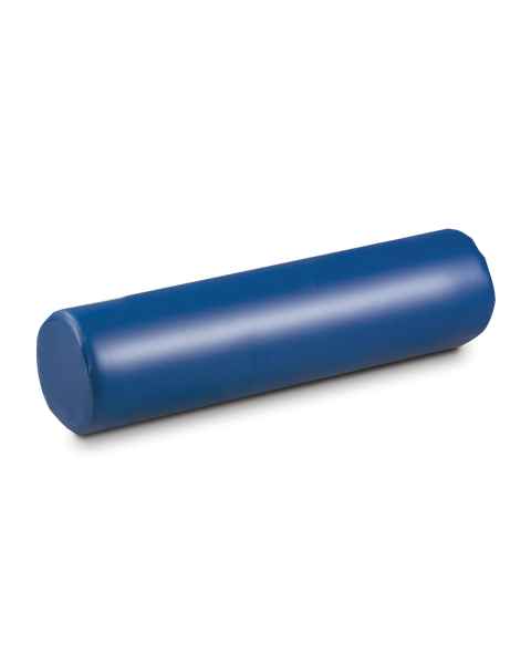 Clinton 50 Vinyl Covered Bolster with Hook and Loop Closure, 6" Diameter - Royal Blue