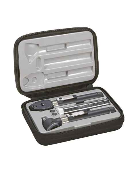 ADC 5110N Diagnostix™ 2.5V Dual-Handle Pocket Diagnostic Set with Xenon Lamp, Hard Case - Black