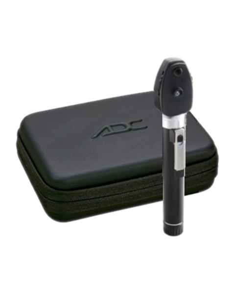 ADC 5112N Diagnostix™ 2.5V Pocket Ophthalmoscope with Xenon Lamp, Hard Case - Black
