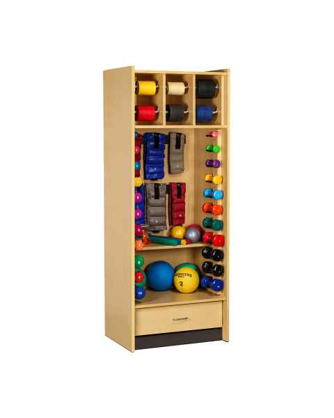 Clinton 5211 Tall PT Cabinet with 1 Drawer Only (Physical Activity Aids are Not Included)