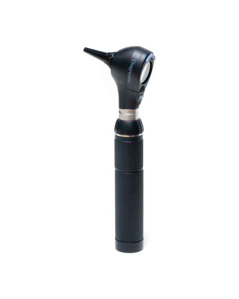 ADC 5411L Diagnostix™ 3.5V Portable Standard Otoscope with LED Lamp and Plug-In Battery Handle - With Disposable Specula