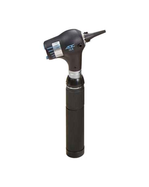 ADC 5481L Diagnostix™ 3.5V Portable PMV Otoscope with LED Lamp and Plug-In Battery Handle - With Disposable Specula