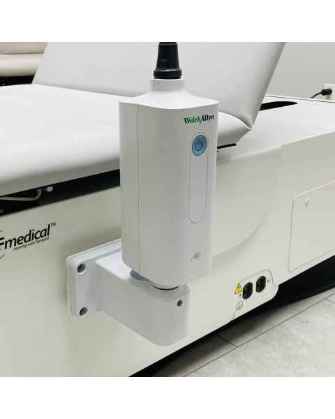 UMF Medical 590 Welch Allyn Light Bracket Capabilities for #48955 - Patient Left (does not include Light Bracket). For use with UMF Medical fusionONE+ models 3502 and 3503.