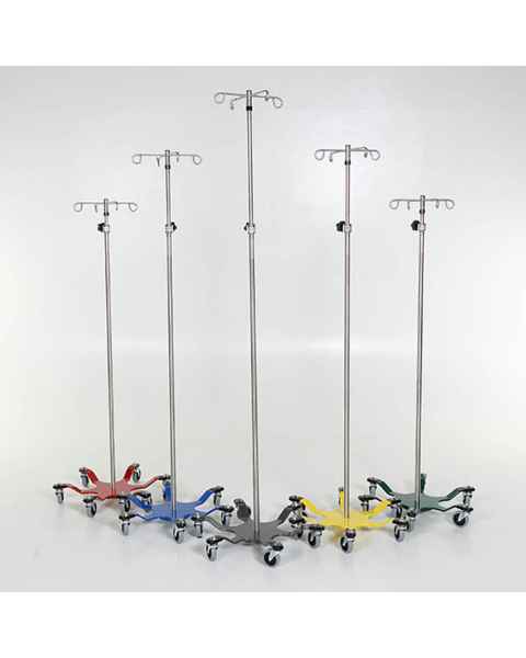 Stainless Steel 6-Leg Spider IV Pole with Color Coded Base Model MCM276