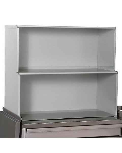 Harloff Painted Aluminum Top Compartment and Organizer for Cast Carts