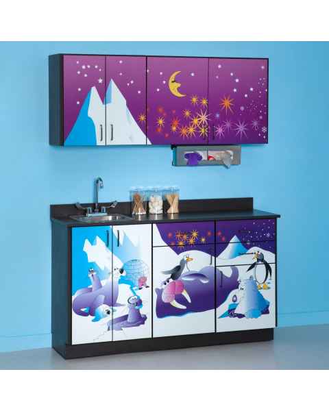 Clinton Pediatric Theme Base & Wall Cabinets