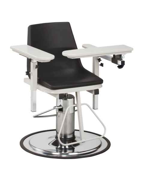 Clinton H Series E-Z-Clean Blood Drawing Chair with ClintonClean Arms Model 6330-P