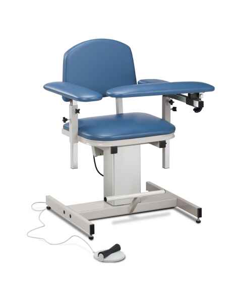 Clinton Power Series Blood Drawing Chair with Padded Arms Model 6341