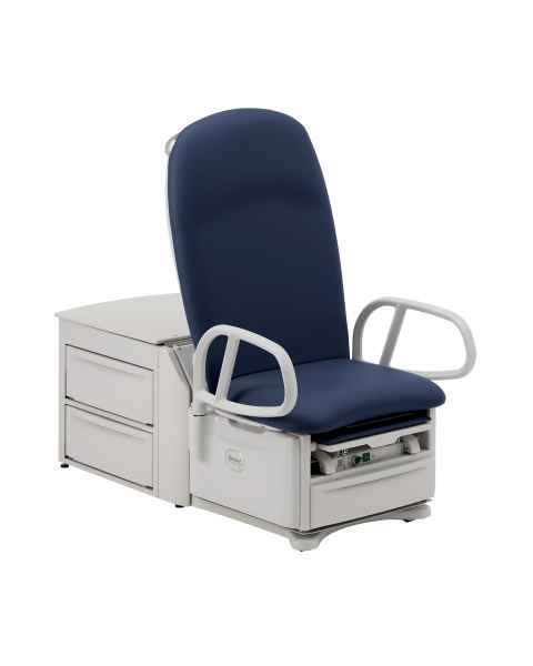 Brewer 6500PLUS-AF919 Access® High-Low PLUS Exam Table with Power Back - Eclipse Upholstery (The EasyGlide™ Mobility System is Sold Separately)