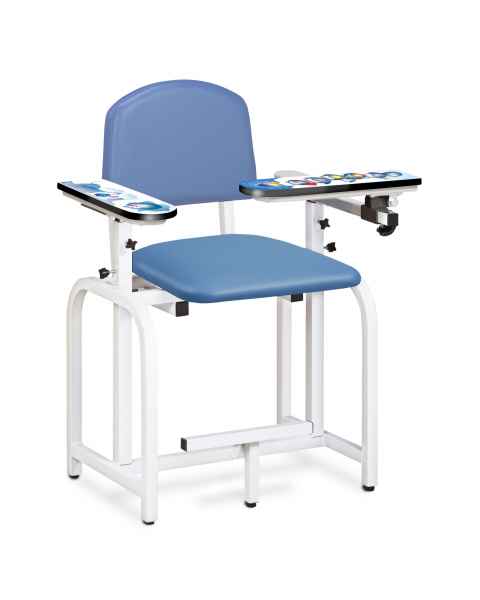 Clinton Pediatric Series Arctic Circle Blood Drawing Chair with Flip Arm and Right Armrest Model 66011-AC