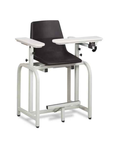Clinton Standard Lab Series Extra-Tall Blood Drawing Chair with Flip-Arm Model 66011-P