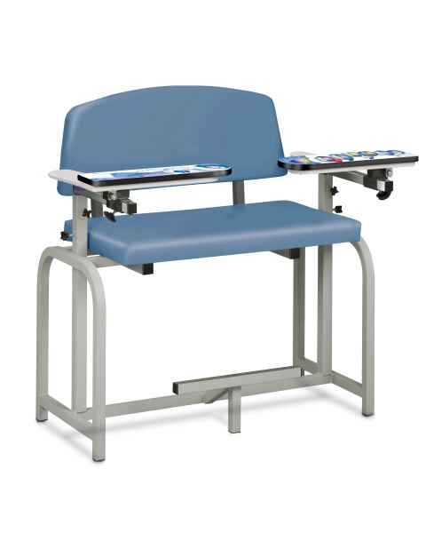 Clinton 66099-AC Pediatric Series Arctic Circle Extra-Wide Blood Drawing Chair with Flip Arms