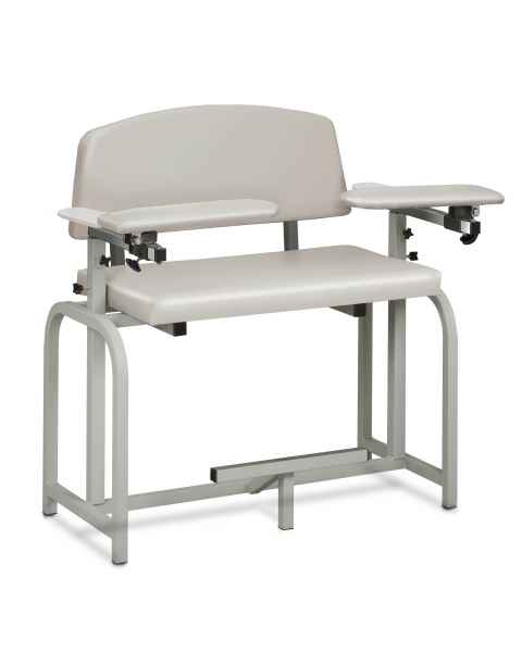 Clinton 66099 Lab X Series Extra-Wide Extra-Tall Blood Drawing Chair with Padded Arms