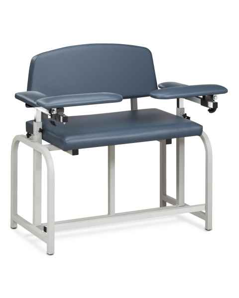 Clinton Lab X Series Bariatric Extra-Tall Blood Drawing Chair with Padded Arms Model 66099B