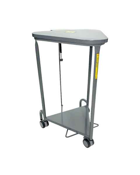 R&B Wire 669/ANTI Antimicrobial Triangular Hamper with Quiet Closure Lid