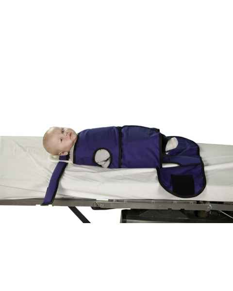 Radiolucent Papoose Board MRI Safe - Small (Infants 3 - 24 months)