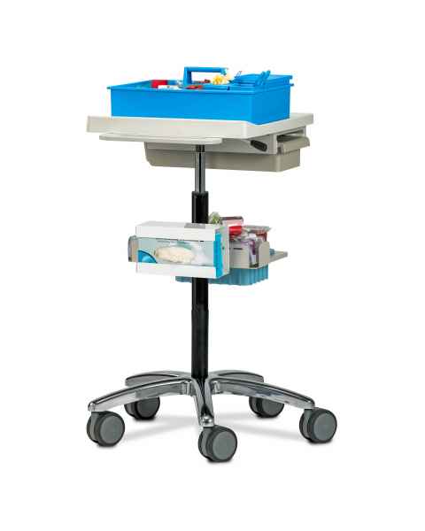 Clinton 67002 Phlebotomy Store & Go Cart (Tray pictured on top and all supplies shown not included)