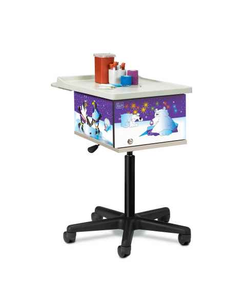 Clinton 67231 Pediatric Phlebotomy Cart - Cool Pals Graphics