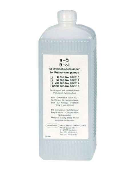 BrandTech Rotary-Vane Pump Oil B - 1L Bottle