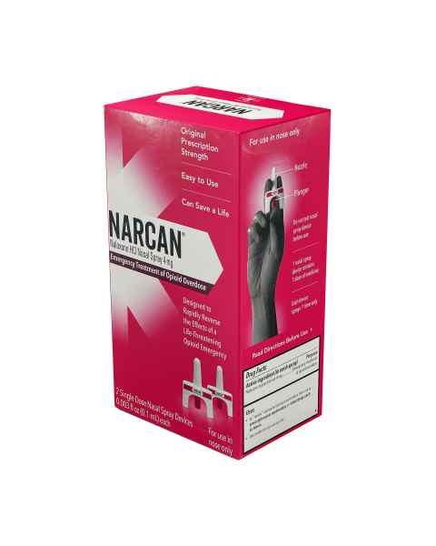 AERO Healthcare 69547-627-02 Narcan&reg; Naloxone HCl Nasal Spray