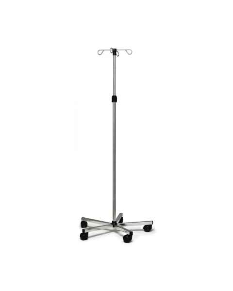 Lumex&reg; 7016A Stainless Steel Deluxe IV Stand