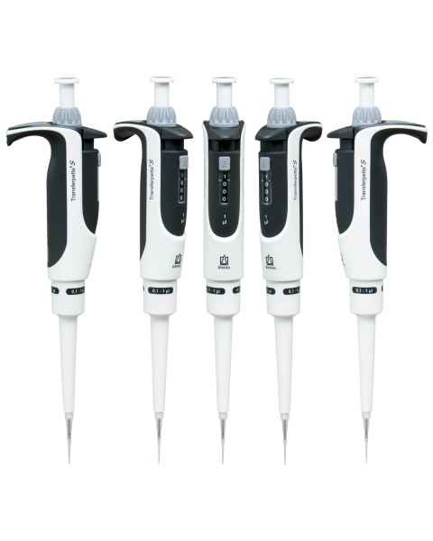 BrandTech 705868 Transferpette S Pipette Model D-1 - Single Channel Adjustable Volume 0.1-1uL
